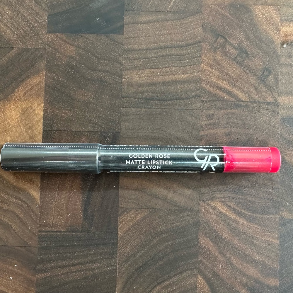 Golden Rose Matte Lipstick Crayon - 16 Hot Pink